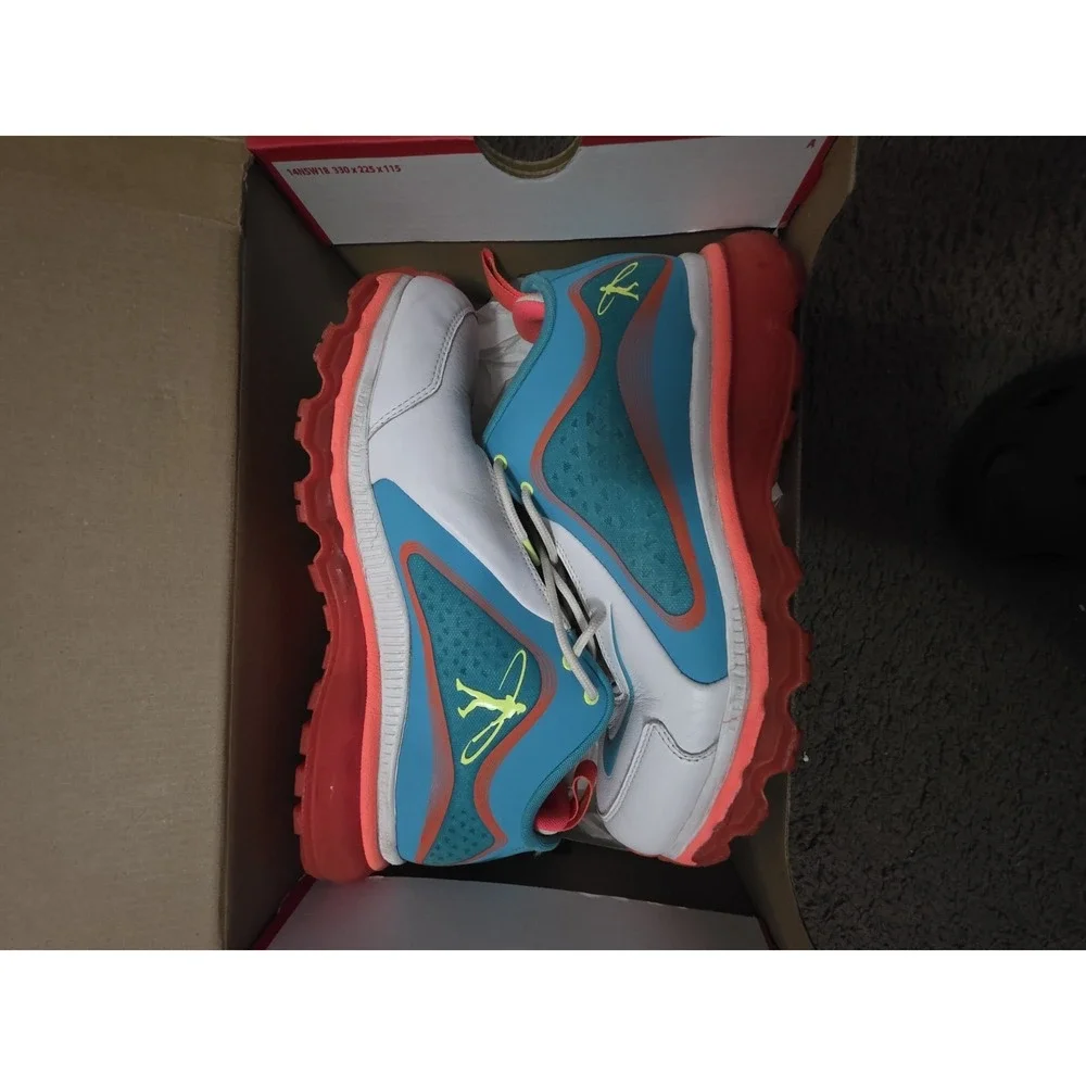 Nike Air Griffey Max 360 Cross-Training Shoe 538408-103 White/Blue/Red 2013